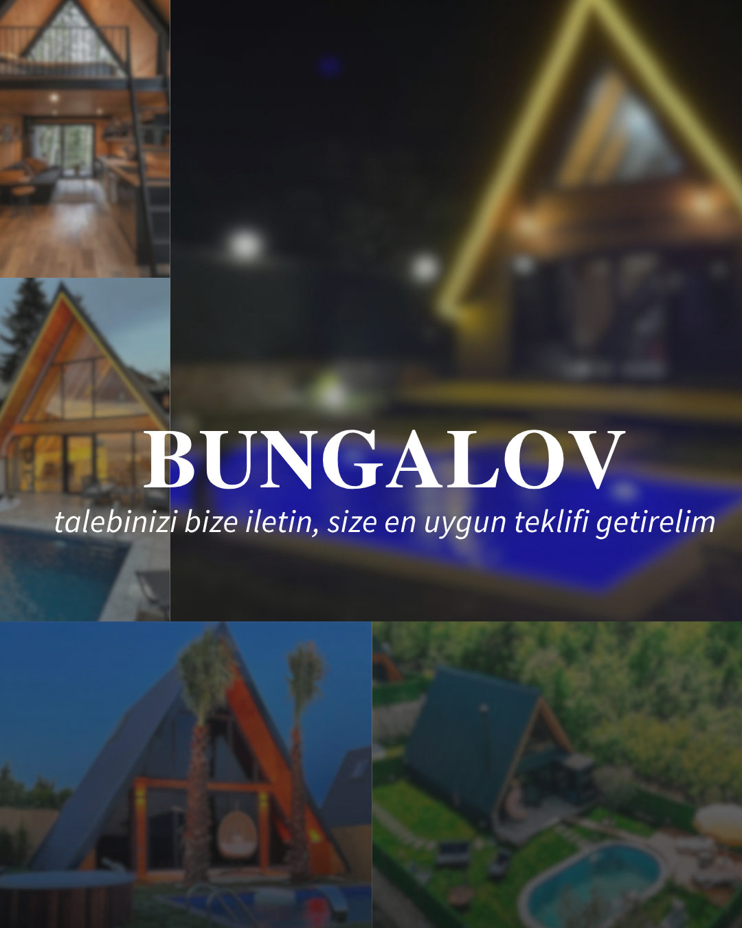 BUNGALOV — Bungalov / Otel / Balayı mekânları Online — görsel 1