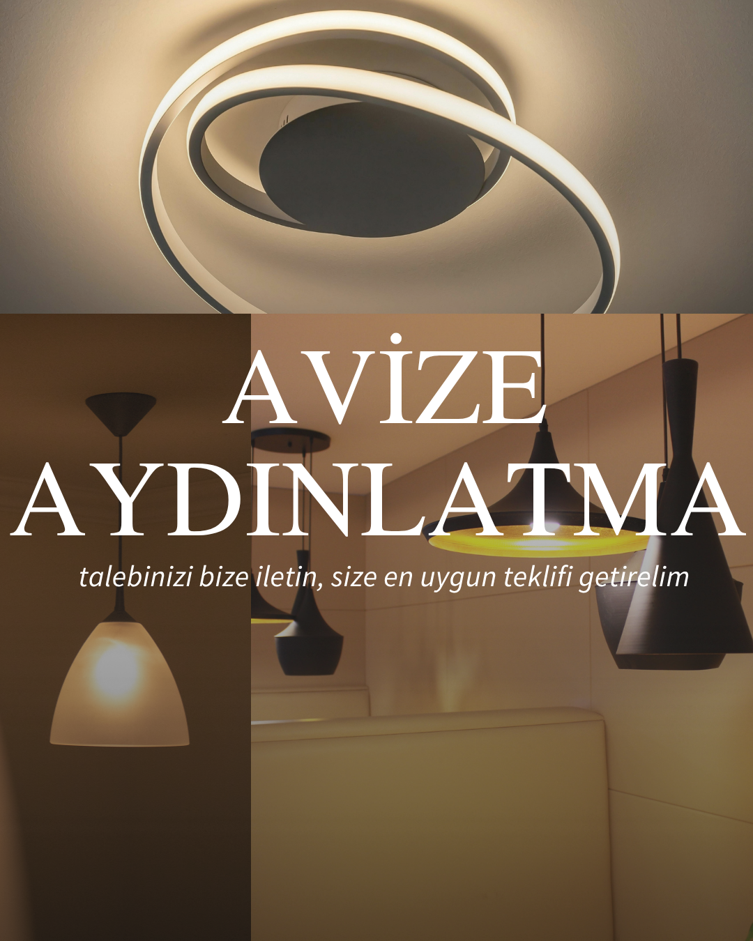 AVİZE / AYDINLATMA — Avize / Aydınlatma ürünleri Online — görsel 1