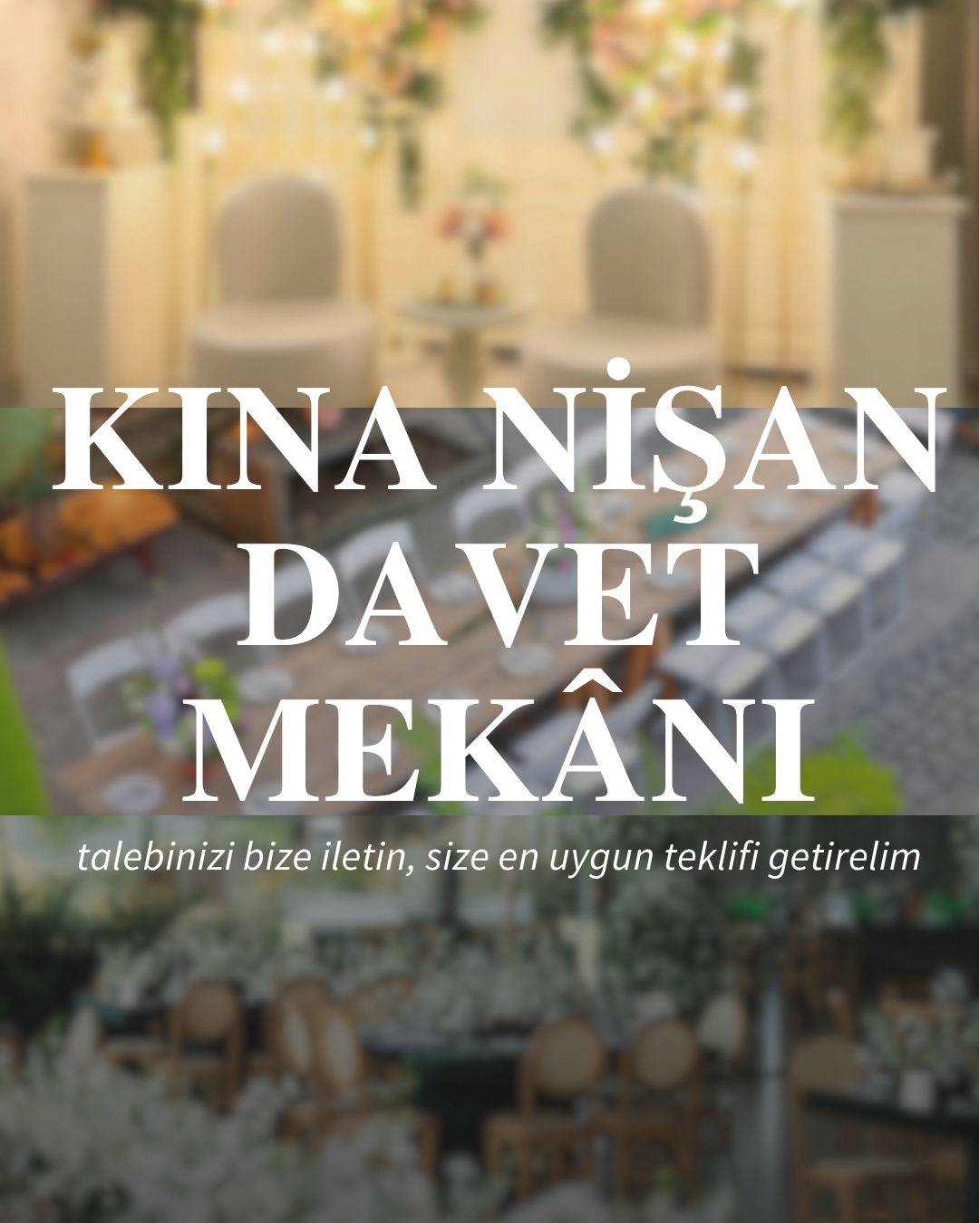 KINA-NİŞAN-DAVET MEKÂNI — Davet / Etkinlik mekânı Online — görsel 1